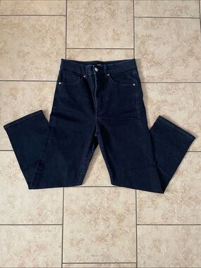 Express Super High-Rise Straight Ankle Jeans Size 4